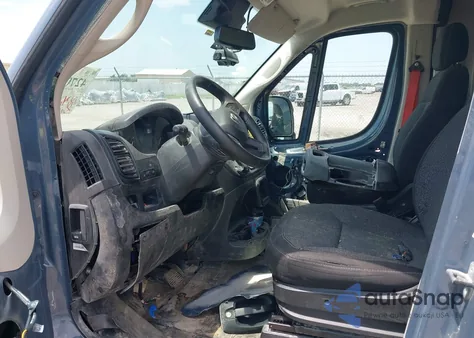 2022 Ram Promaster 3500 Cargo Van High Roof 159 Wb Ext from USA, damaged, VIN 3C6MRVJG7NE112350